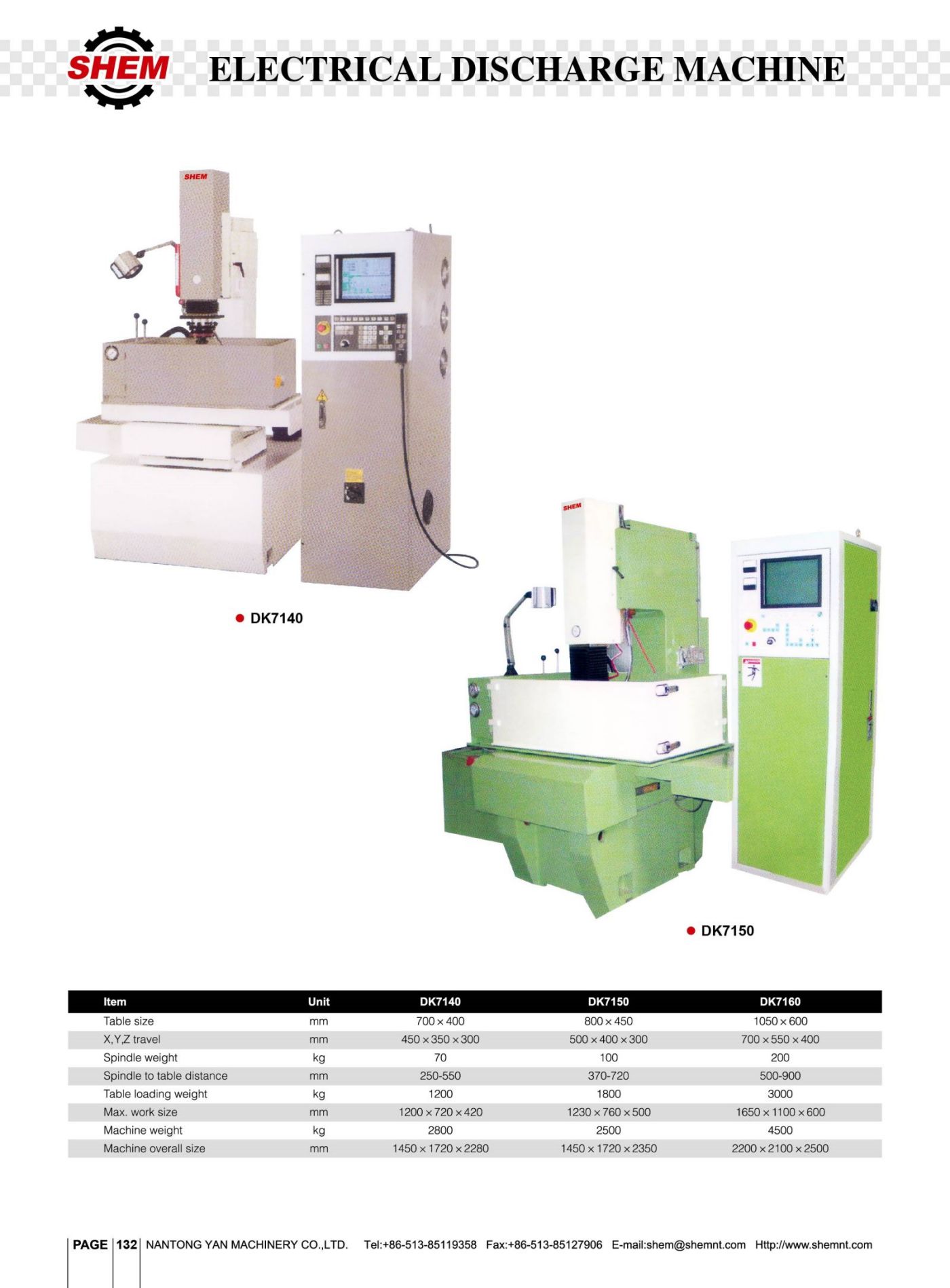 P132 ELECTRICAL DISCHARGE MACHINE